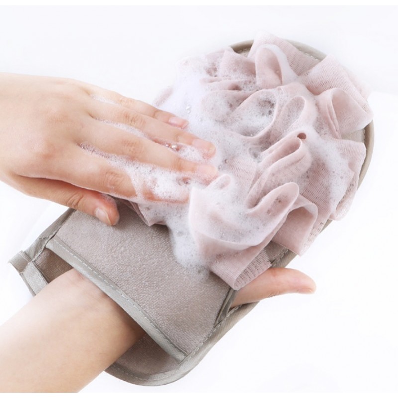 Szczotka gąbka do mycia na mokro i sucho Dwustronna GB02R - obrazek 3