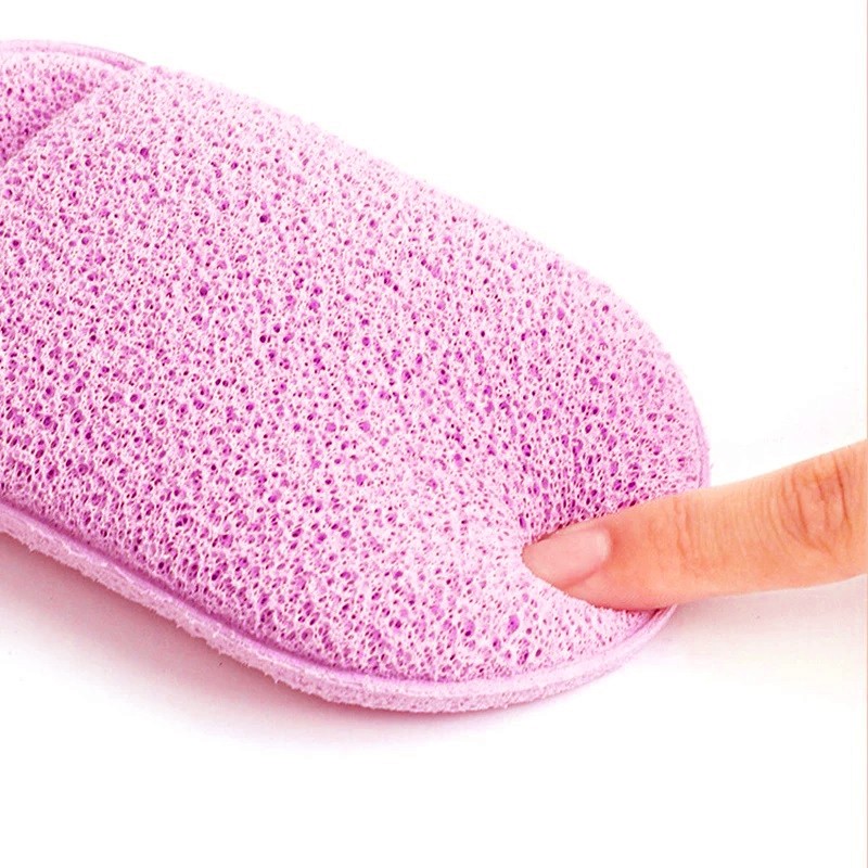 Gąbeczka do mycia twarzy na mokro, delikatny peeling 6,5x11cm 2 szt GB19 - obrazek 3