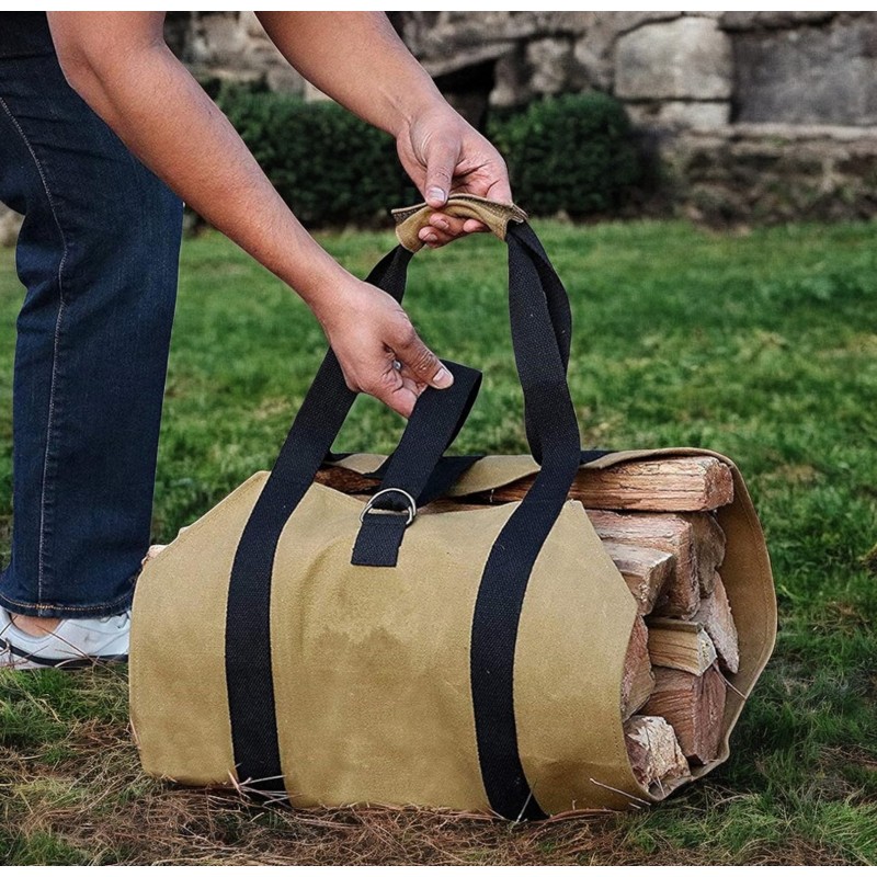 Przenośny stojak, torba, nosidło na drewno kominkowe SND06 - obrazek 3