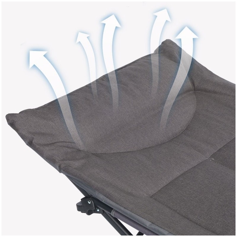 Łóżko turystyczne, polowe, kanadyjka 187 x 68cm składane z kieszonką AR05SZ - obrazek 6