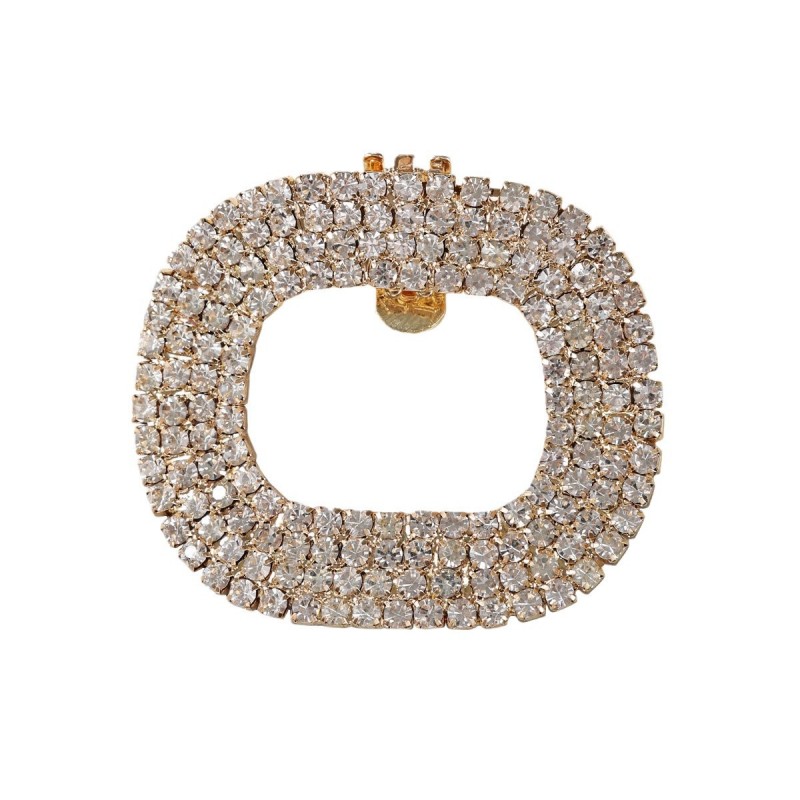 Klipsy do butów z kryształkami, cyrkoniami 2 szt. KDB51 - obrazek 6