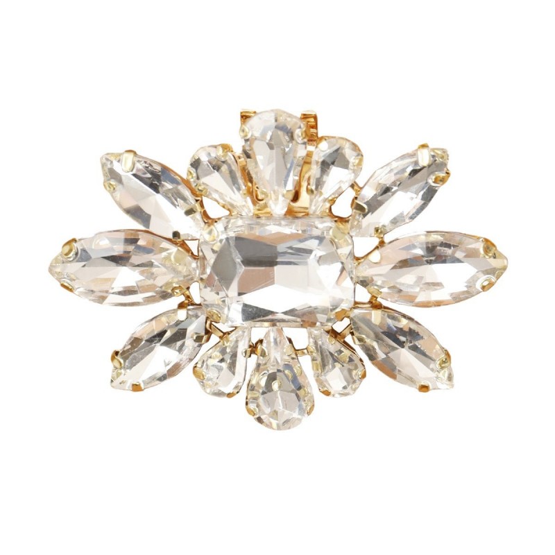 Klipsy do butów z kryształkami 2 szt. KDB53 - obrazek 3