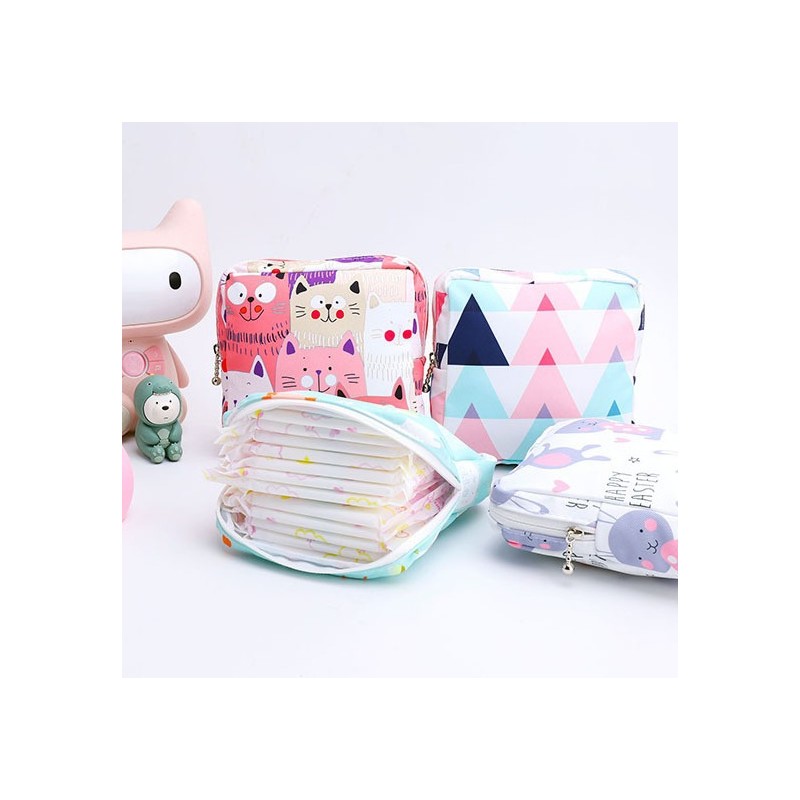 Organizer na wkładki higieniczne saszetka do torebki ORM18WZ5 - obrazek 4