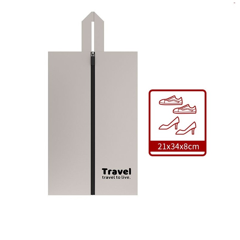 Zestaw podróżny 7 szt kosmetyczek saszetek organizerów czarnych KS142CZ - obrazek 7