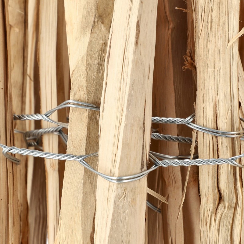 Płotek ogrodowy LESZCZYNOWY, obrzeża łupanka długość 5m, wys. 90cm OA04WZ1 - obrazek 5