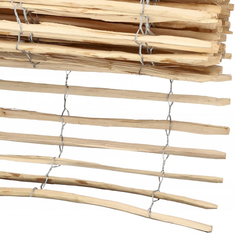 Płotek ogrodowy LESZCZYNOWY, obrzeża łupanka długość 5m, wys. 90cm OA04WZ1 - obrazek 6