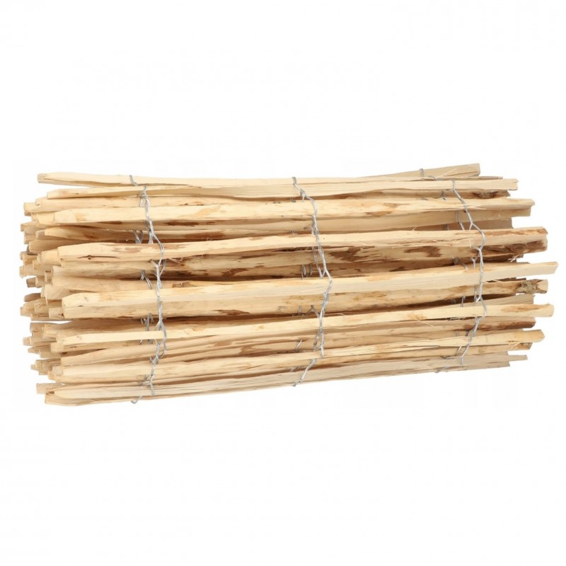 Płotek ogrodowy LESZCZYNOWY, obrzeża łupanka długość 5m, wys. 120cm OA04WZ3 - obrazek 7