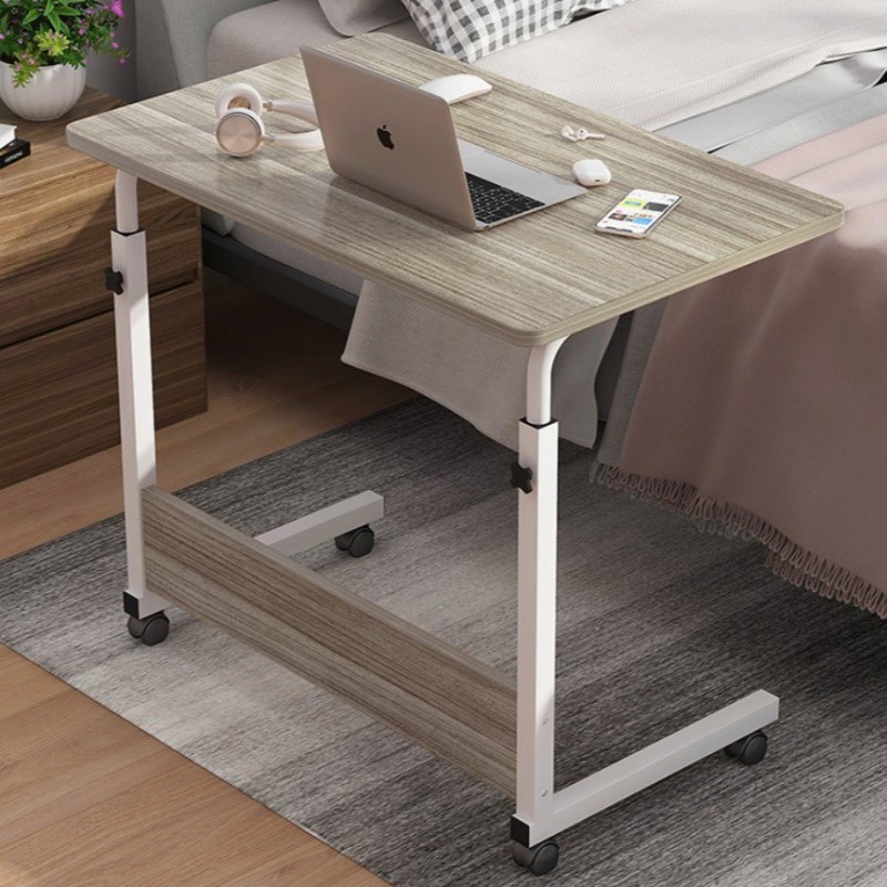 Mobilne biurko stolik pod laptop tablet, regulowane na kółkach STL03WZ4 - obrazek 6