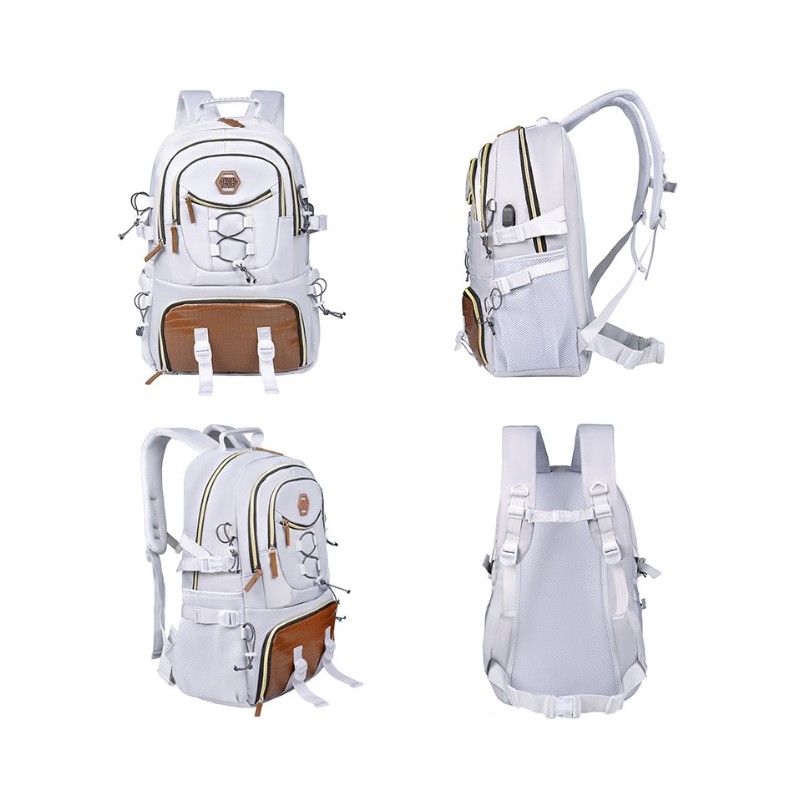 Plecak podróżny, sportowy górski, wodoodporny, 52x34x19cm PL181 - obrazek 3