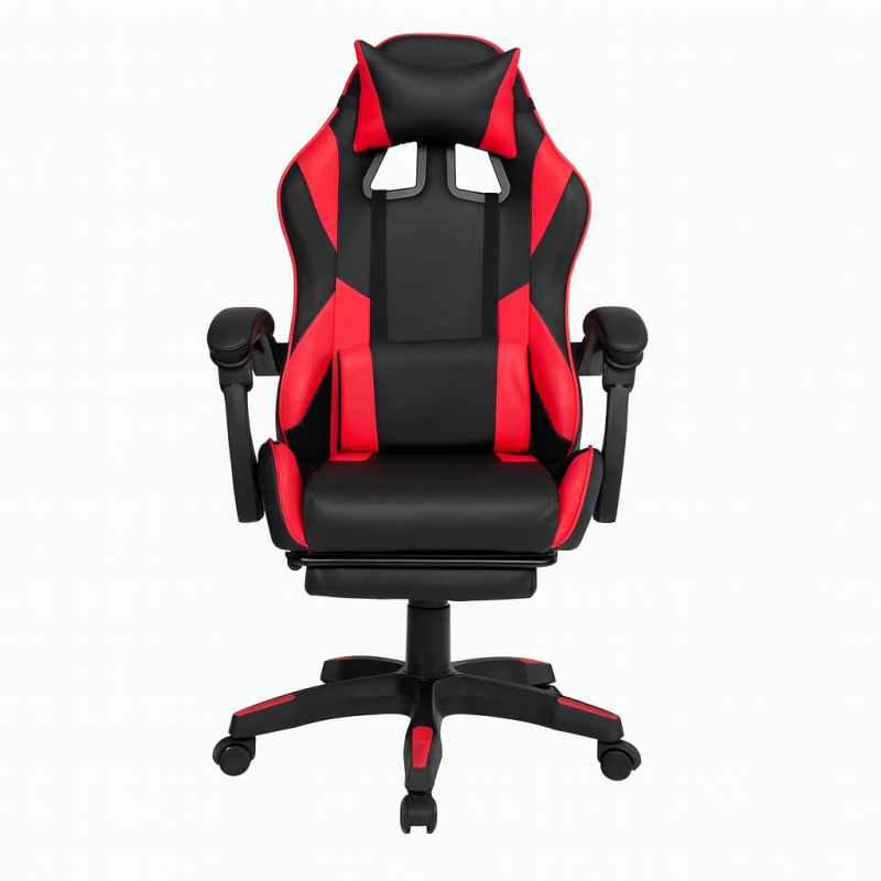 Fotel gamingowy obrotowy z podnóżkiem STRIKER ONE - KO31CZE - obrazek 7