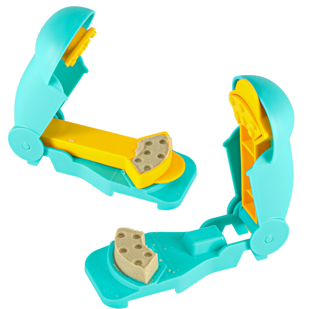 Piasek dla dzieci 1100g zamek pojazdy foremki figurki zestaw kreatywny - obrazek 7