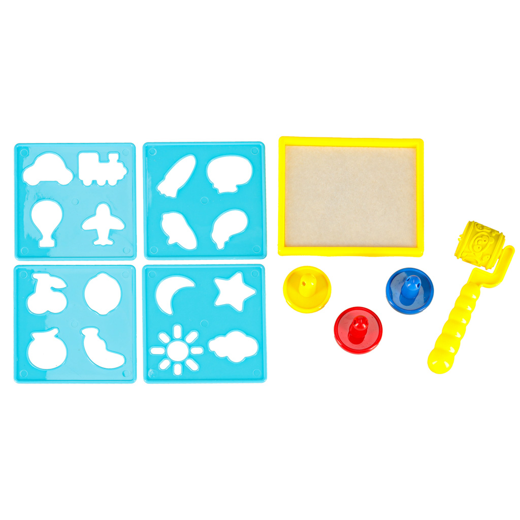 Mata wodna do malowania rysowania wodą mazaki pieczątki szablony wałek okrągła 80cm wodny świat - obrazek 7