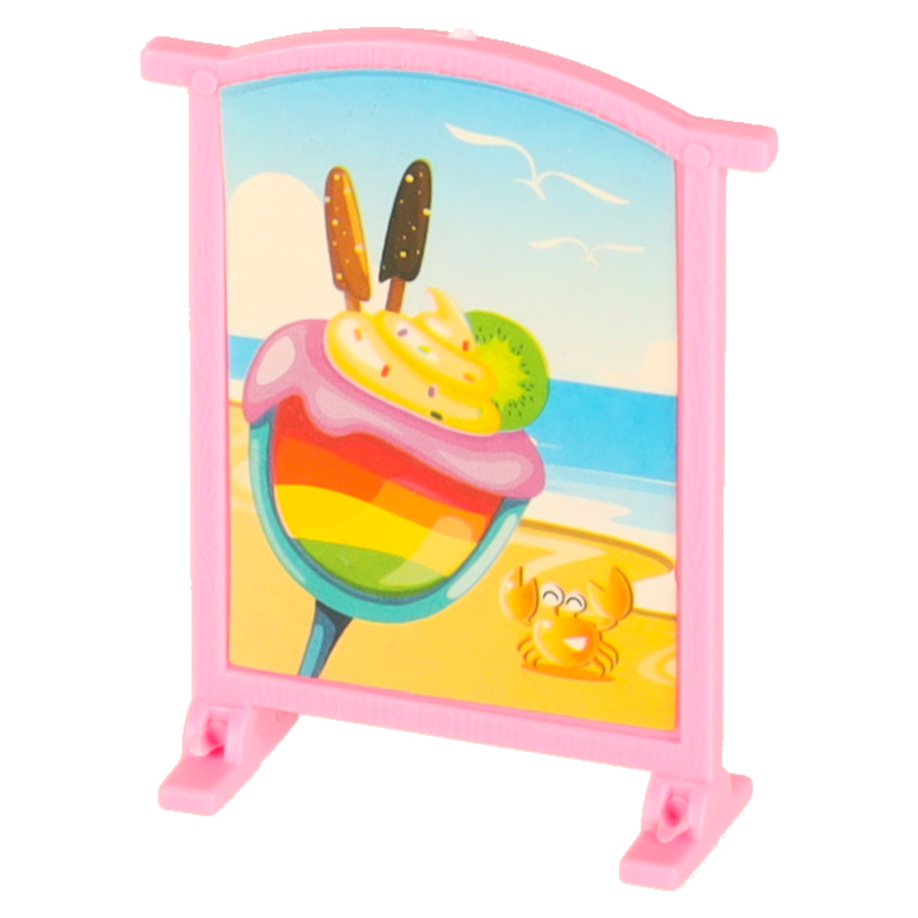 Samochód lodziarnia sklep z lodami kamper rozkładany stolik krzesła 30 elementów - obrazek 7