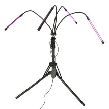 Lampa do roślin LED uprawy wzrostu panel na statywie 4x80LED