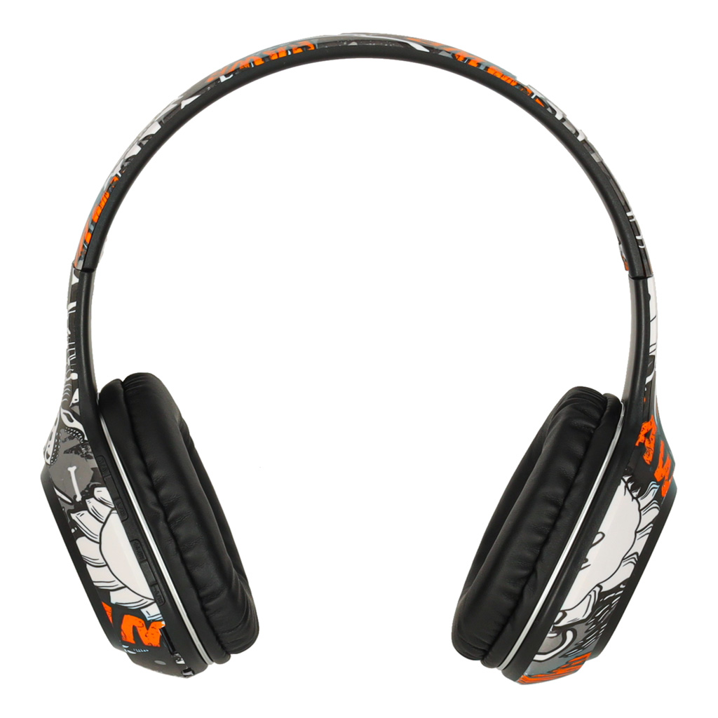 Słuchawki bezprzewodowe nauszne Bluetooth RGB Gaming Sport 200mAh czarne - obrazek 5