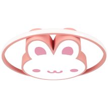 Lampa LED sufitowa plafon do pokoju dziecięcego ściemniana LUMELA + pilot króliczek