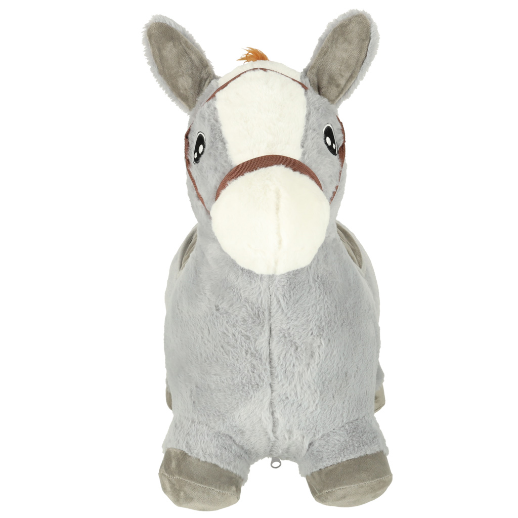 Skoczek dla dzieci do skakania z pompką gumowy koń konik - obrazek 7