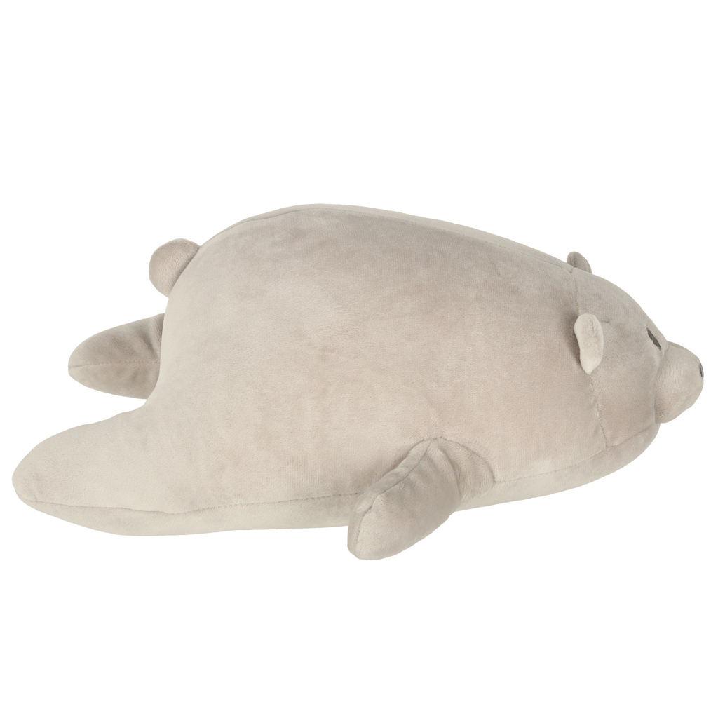 Poduszka podróżna 2w1 rogal pod kark do samolotu samochodu maskotka miś - obrazek 4