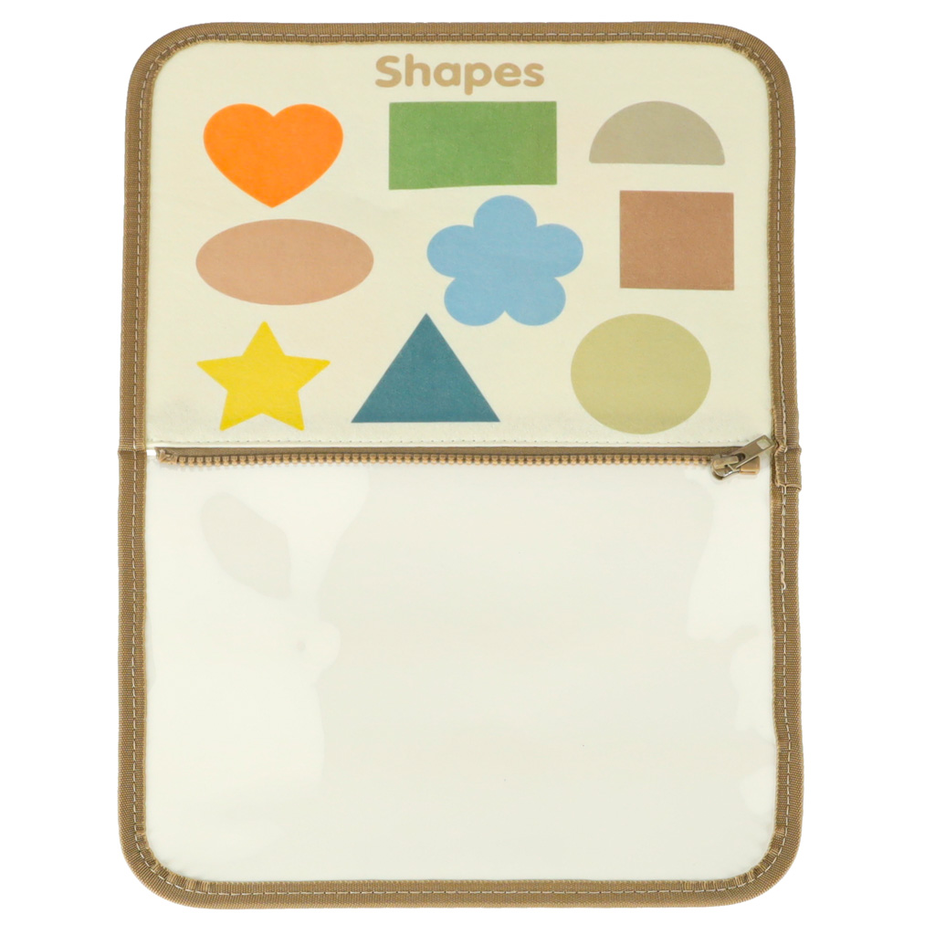 Tablica manipulacyjna sensoryczna montessori walizka dinozaury - obrazek 7