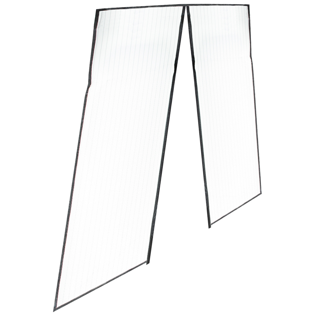 Moskitiera siatka magnetyczna LUARO na drzwi solidna mocny magnes 110x220cm - obrazek 5