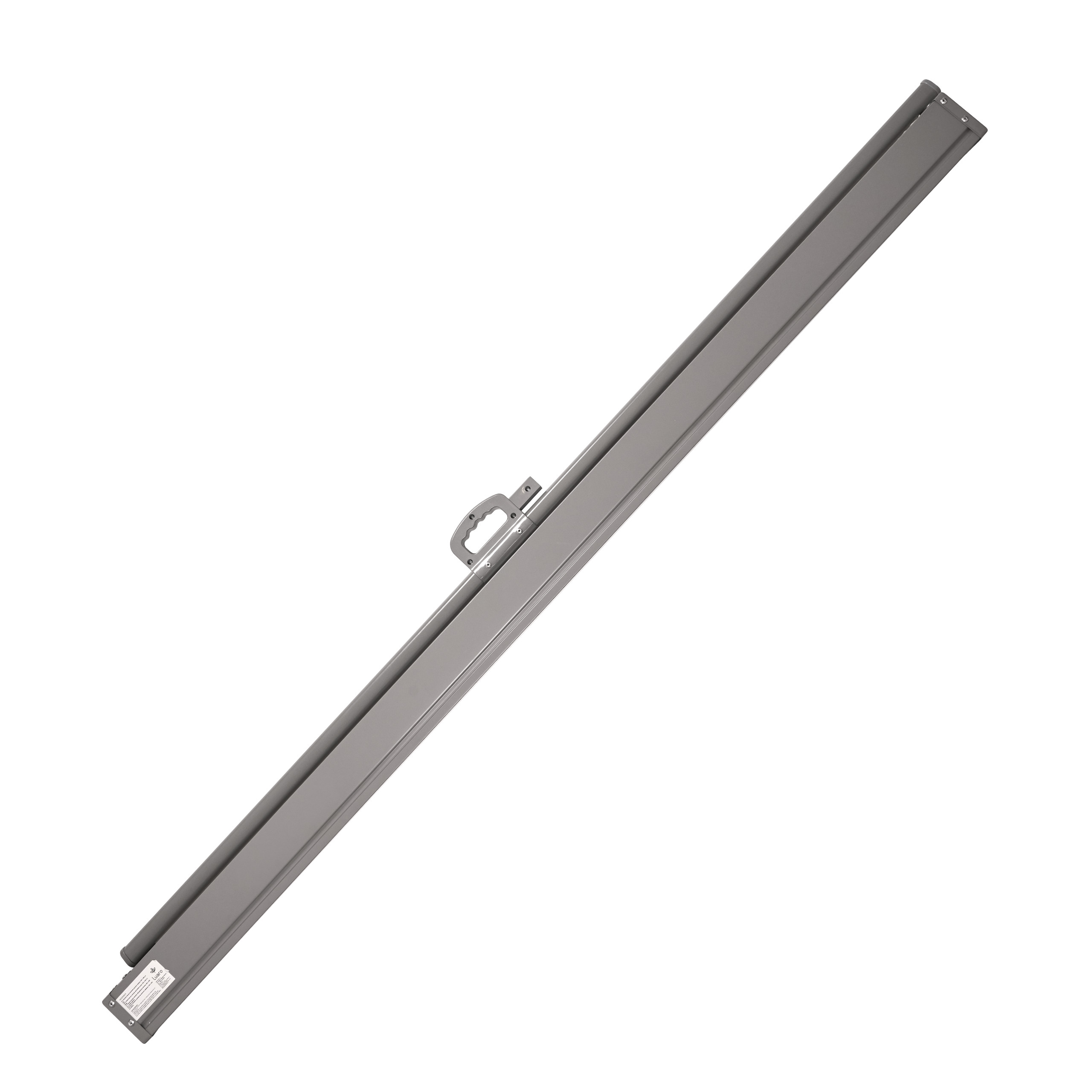 Markiza boczna tarasowa LUARO parawan zwijana 180 x 400 cm beżowa - obrazek 4