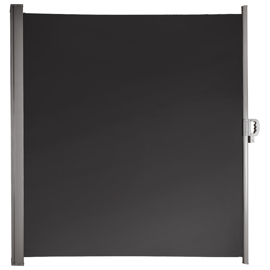 Markiza boczna tarasowa LUARO parawan zwijana 180 x 400 cm szara - obrazek 6