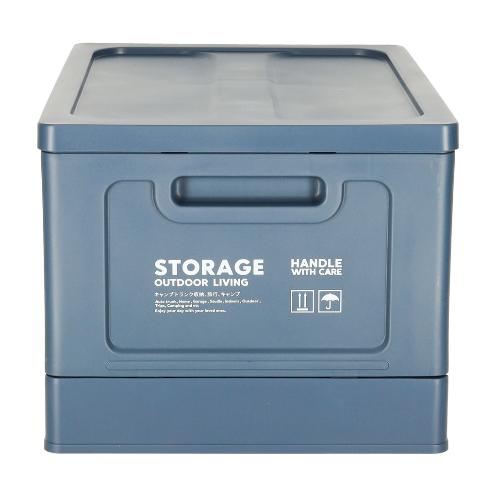 Organizer do bagażnika samochodowy pudełko skrzynka składana 25l granatowa - obrazek 6