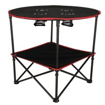 Stolik stół turystyczny składany przenośny kempingowy z pokrowcem 72 cm x 72 cm