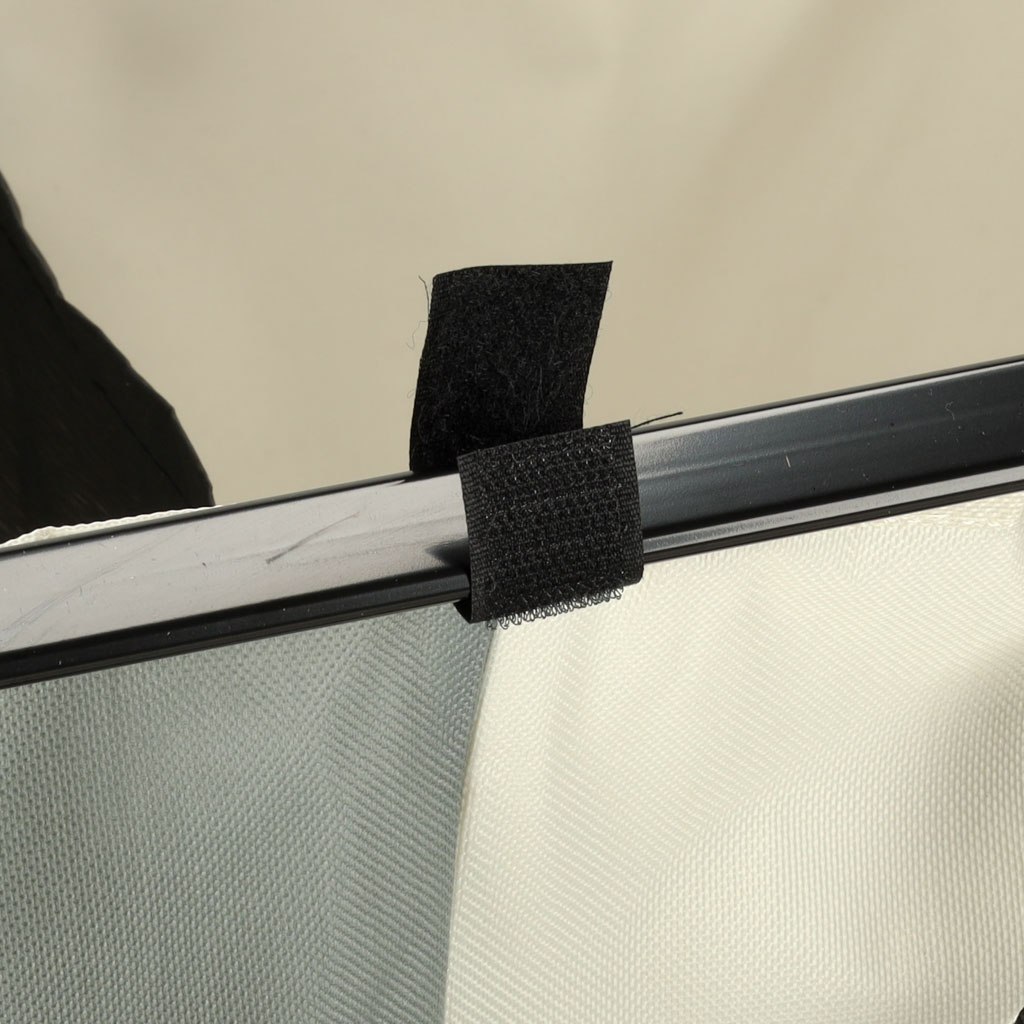 Kosz na pranie segregacja organizer 2 komory - obrazek 6