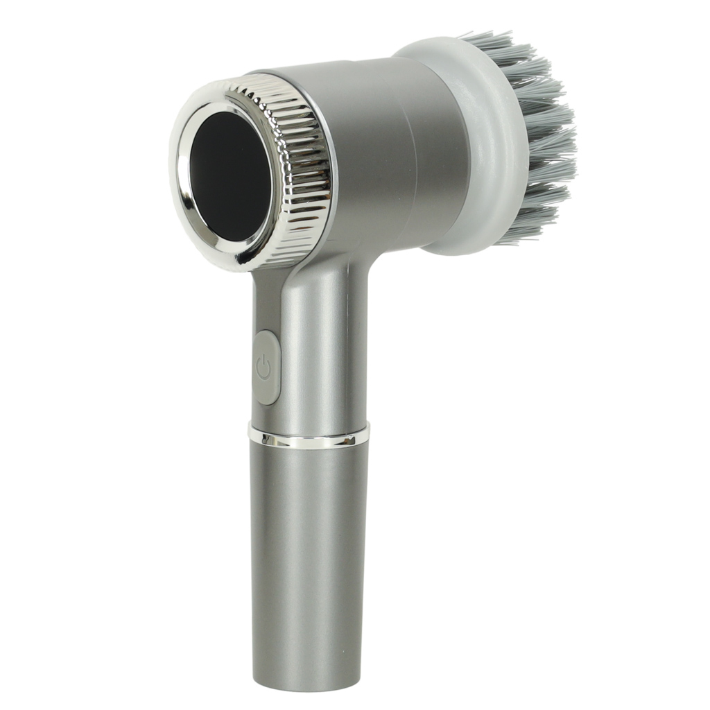 Szczotka myjka elektryczna do czyszczenia 5w1 do łazienki podłogi fug basenu LED - obrazek 6