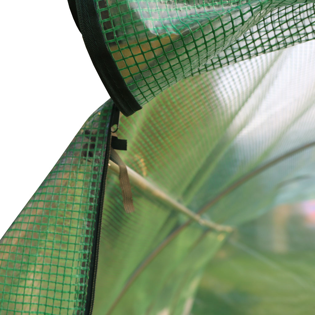 Tunel foliowy ogrodowy szklarnia na warzywa rośliny 4x3x2 m - obrazek 7