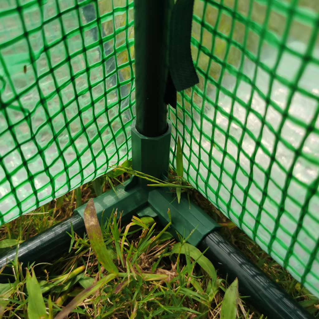 Tunel foliowy ogrodowy szklarnia na warzywa rośliny 3x2x2 m - obrazek 7