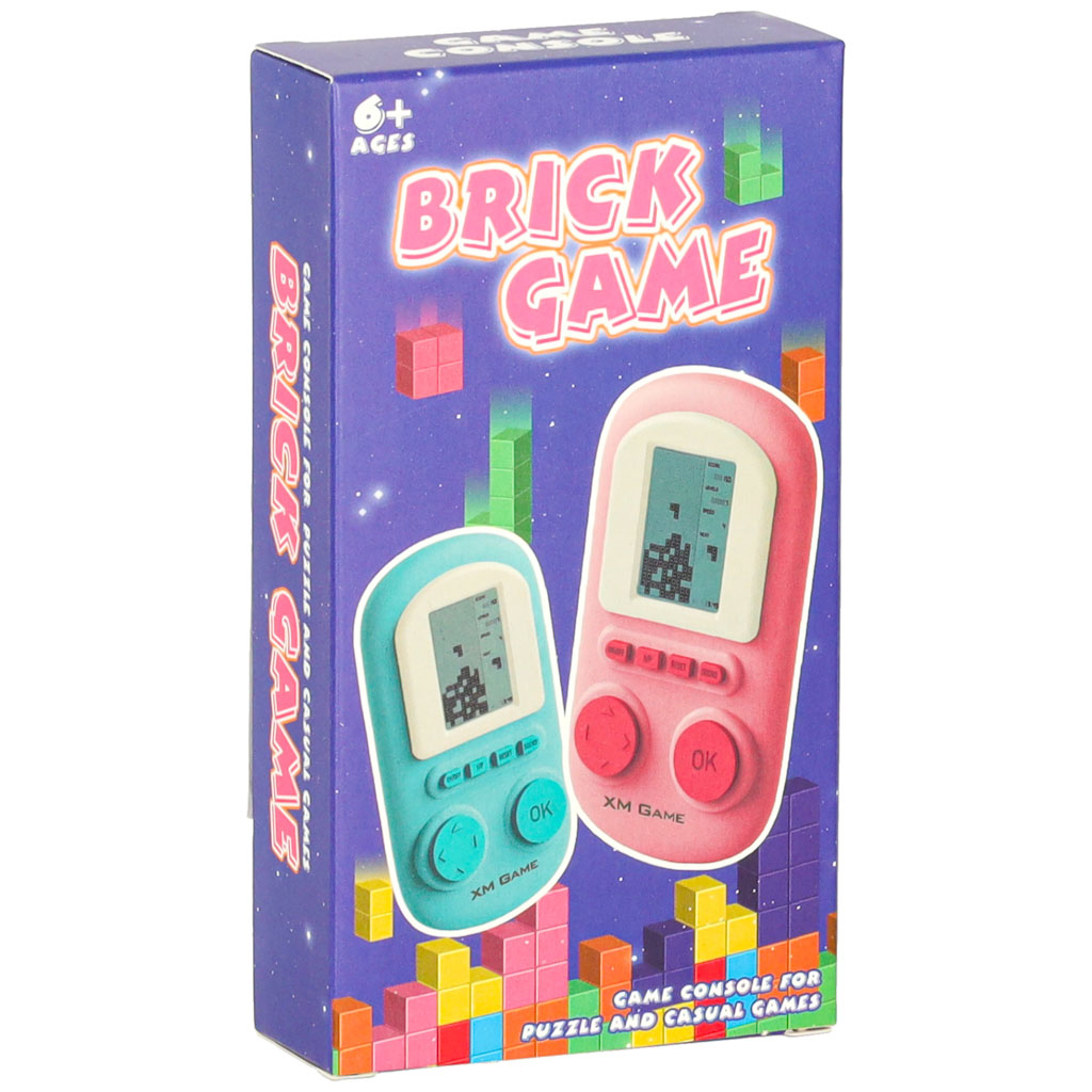 Gra elektroniczna zręcznościowa konsola przenośna niebieska - obrazek 7