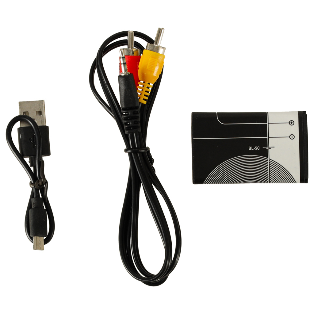 Konsola przenośna do gier mini elektroniczna retro 500 gier niebieska - obrazek 6