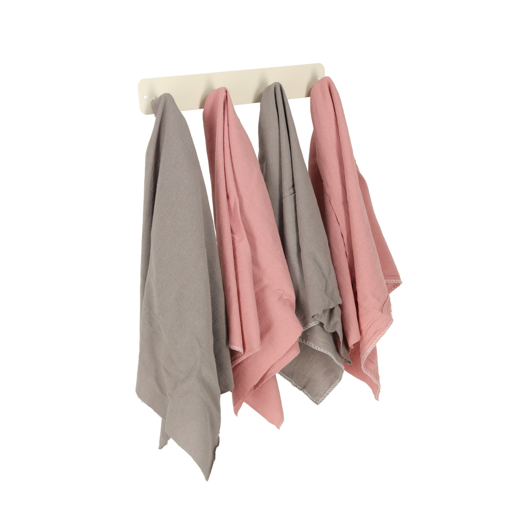 Wieszak ścienny haczyk łazienkowy kremowy - obrazek 7