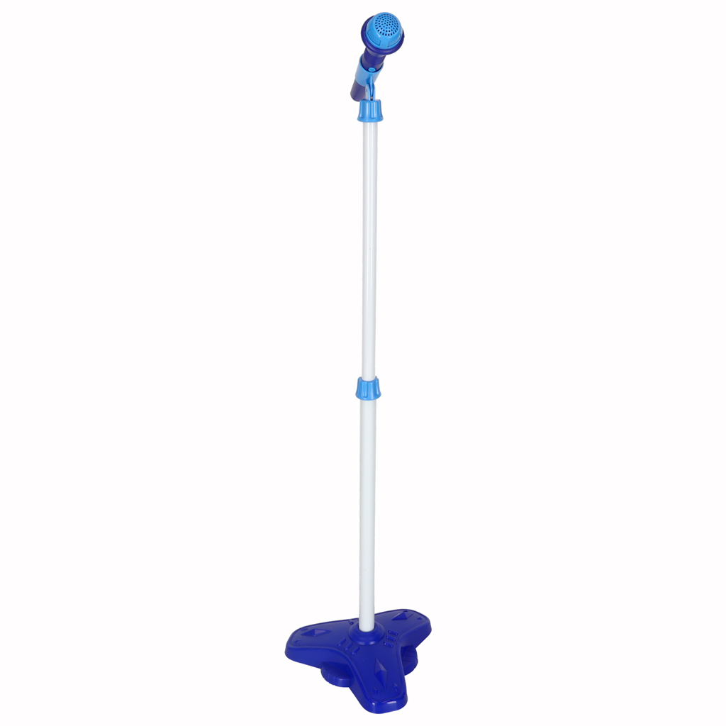 Gitara elektryczna rockowa ze wzmacniaczem mikrofonem dla dzieci niebieska - obrazek 6