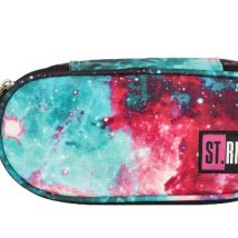 Piórnik szkolny jednokomorowy saszetka St. Right nebula