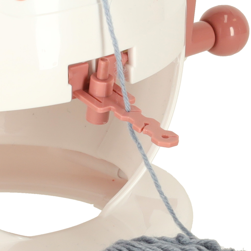 Maszyna do szycia krosno dziewiarska 22-igłowa + 2 kłębki włóczki - obrazek 5