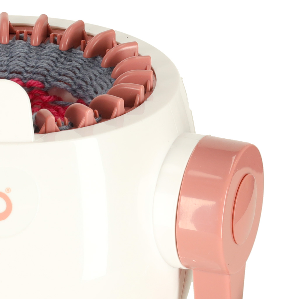 Maszyna do szycia krosno dziewiarska 22-igłowa + 2 kłębki włóczki - obrazek 6