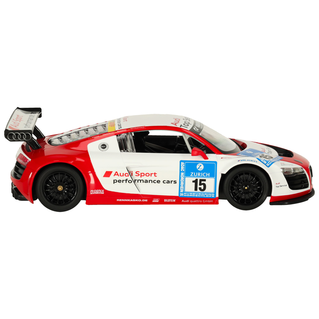 Samochód zdalnie sterowany Rastar 47510 AUDI R8 LMS Performance 1:14 - obrazek 3
