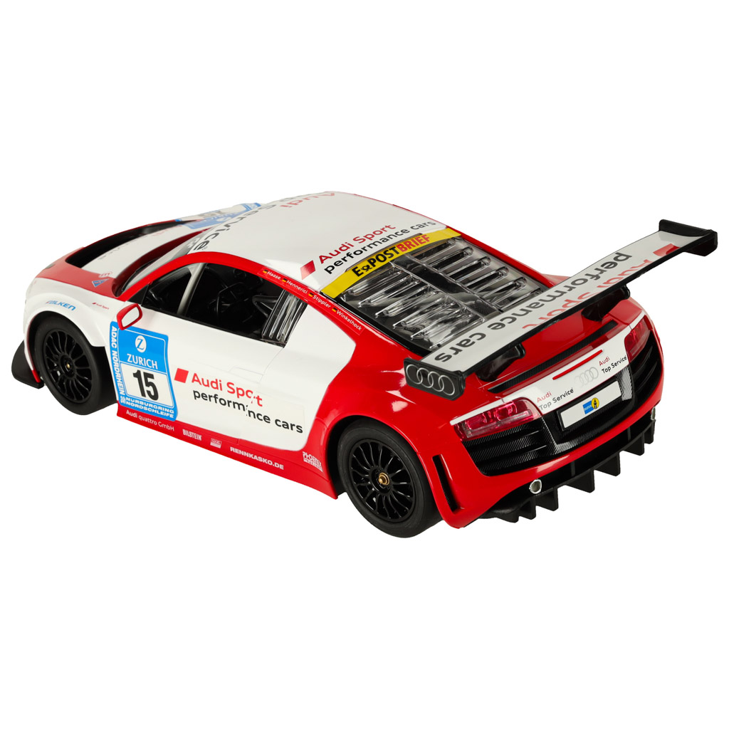 Samochód zdalnie sterowany Rastar 47510 AUDI R8 LMS Performance 1:14 - obrazek 4
