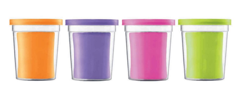 Masa plastyczna ciastolina Creativ 4x114g 4 kolory neonowe Maped - obrazek 3