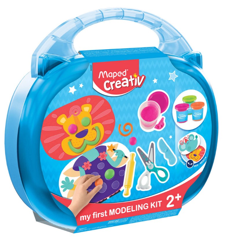 Modelina zestaw kreatywny w walizce Maped - obrazek 4