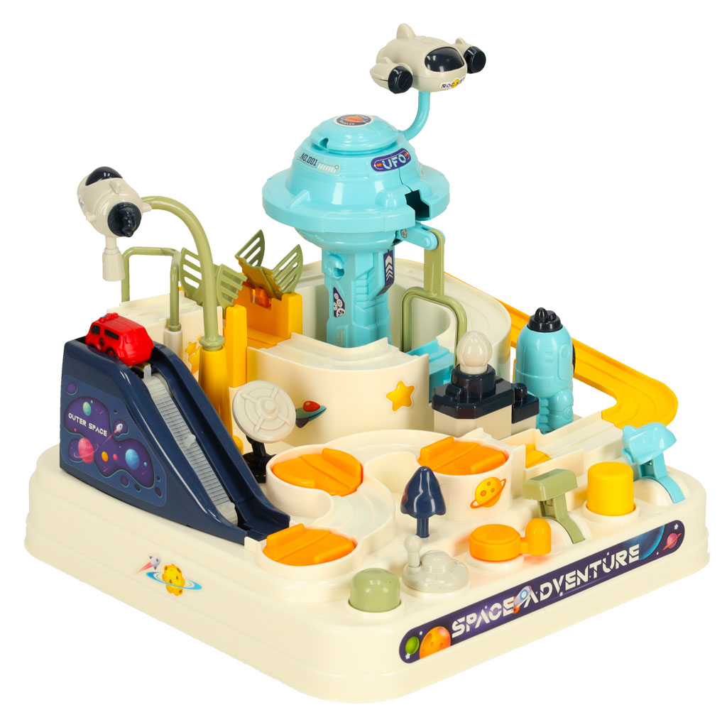 Multifunkcyjny Tor samochodowy kosmiczny parking winda XXL 2w1 - obrazek 3