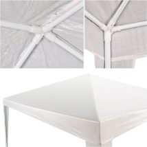 Pawilon ogrodowy namiot imprezowy handlowy altana biała 3 x 3m