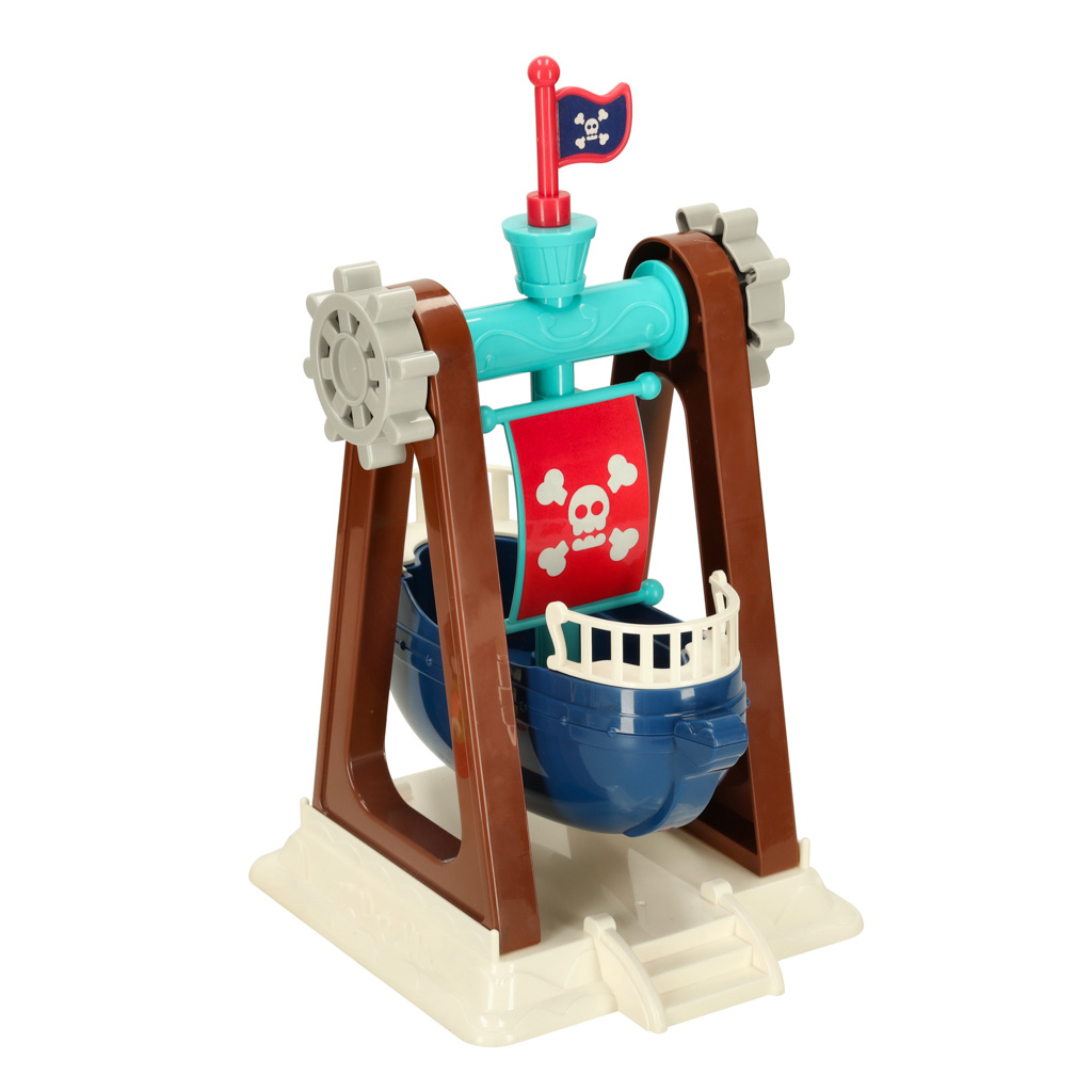 Klocki konstrukcyjne tor kulkowy kulodrom labirynt dinozaury 121 el. Bibi-inn - obrazek 4