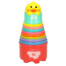 Wieża edukacyjna kubeczki zabawka do kąpieli Bibi-inn