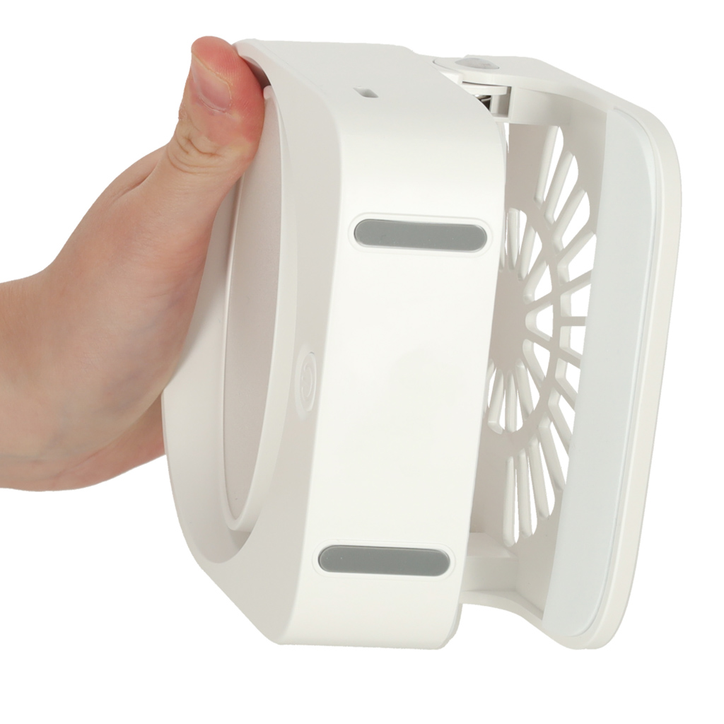 Lampka nocna z klipsem bezprzewodowa biurkowa do czytania biała - obrazek 5