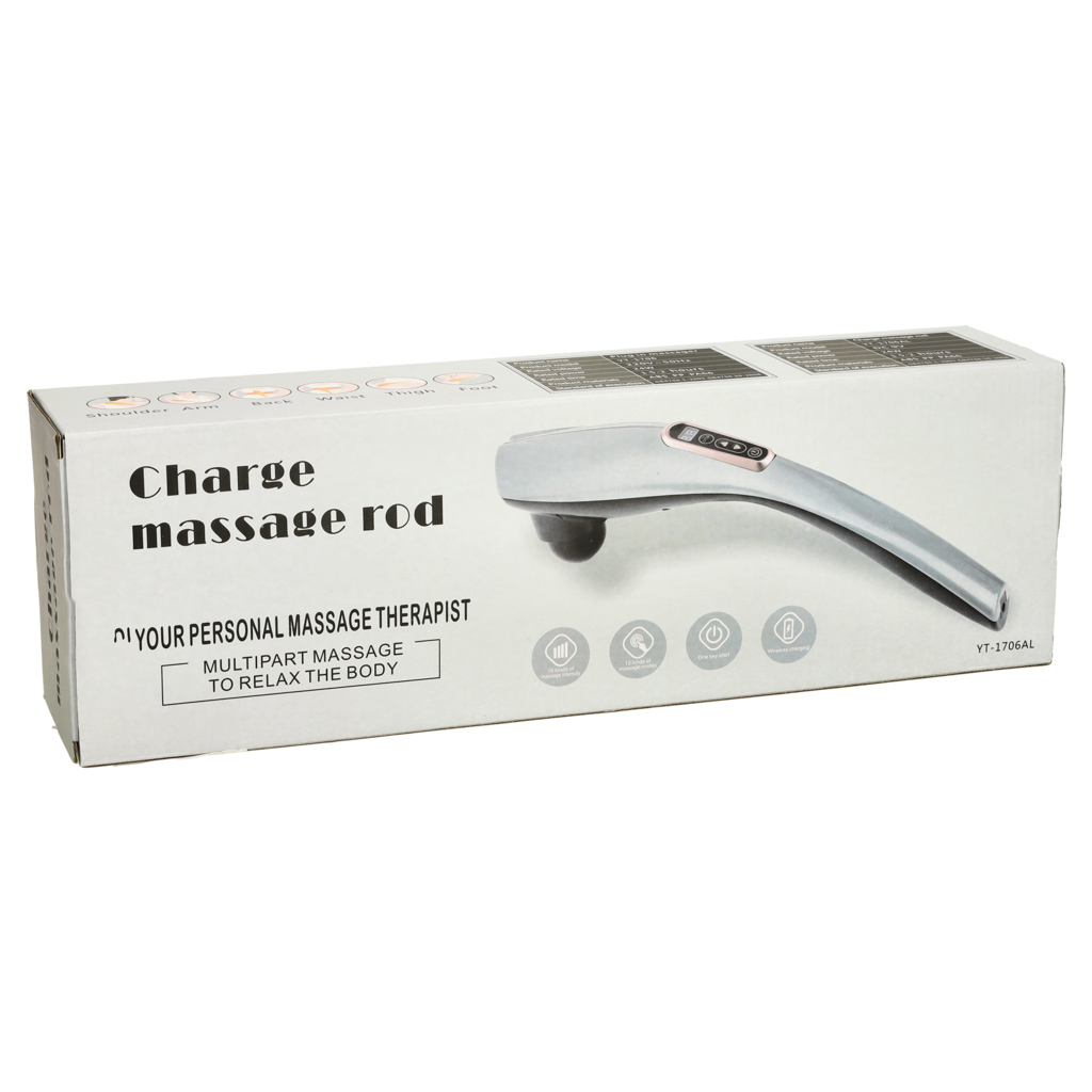 Masażer do pleców wibracyjny masaż ciała karku 6 głowic zestaw bezprzewodowy 6w1 - obrazek 8