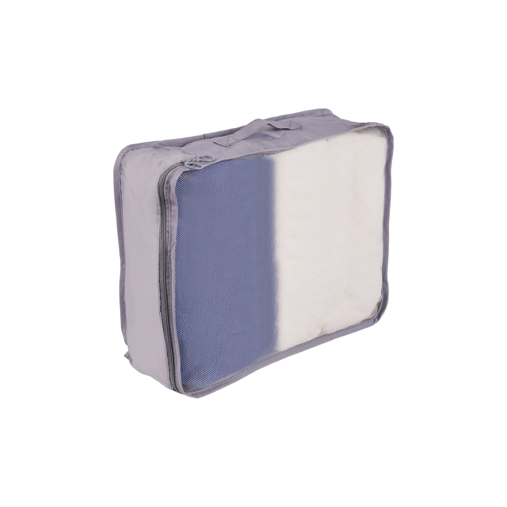 Organizery do walizki zestaw podróżny 7 sztuk akcesoria do przechowywania ubrań torby wodoodporne worek na buty szary - obrazek 4